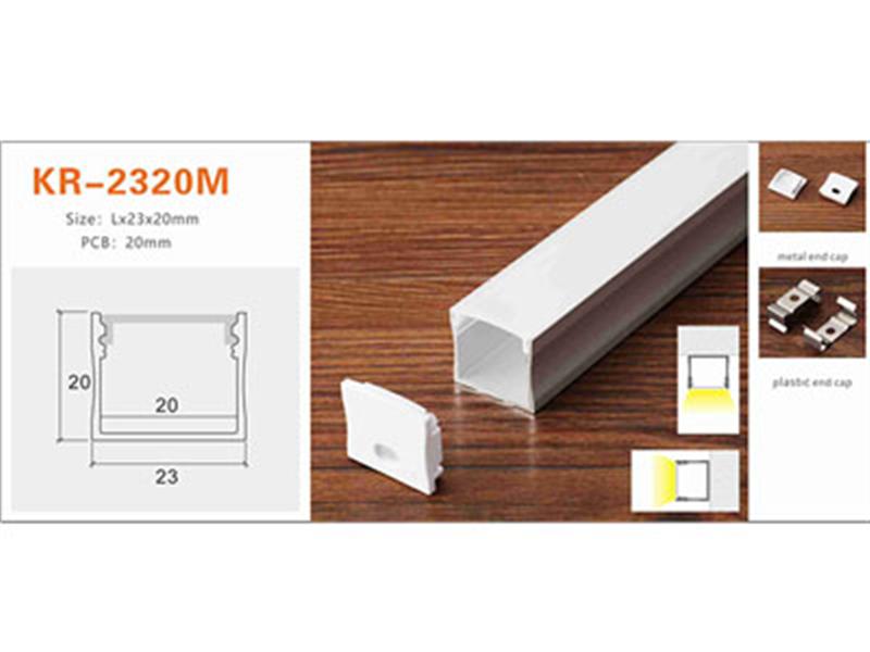 Nhôm profile lắp nổi KR-2320M