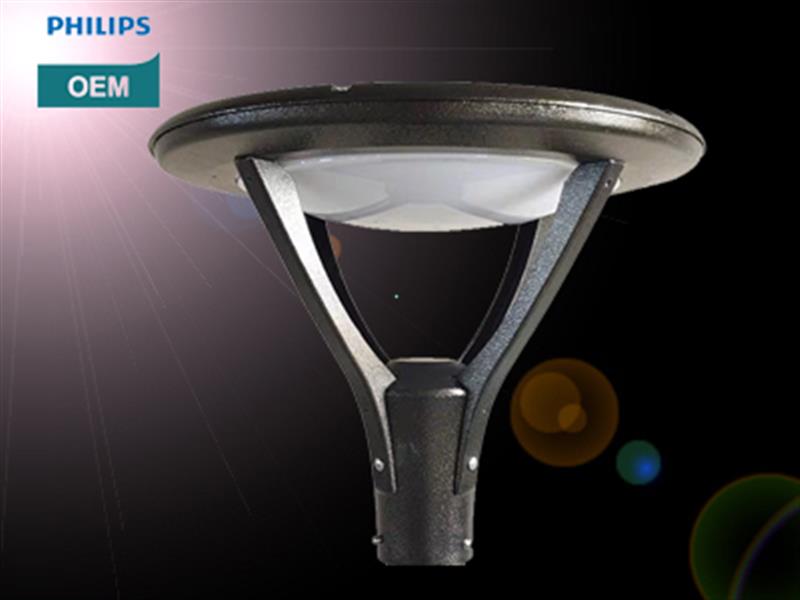 ĐÈN LED SÂN VƯỜN TAL/PHILIPS OEM 30W CAO H3000mm. MODEL: TAL GC05