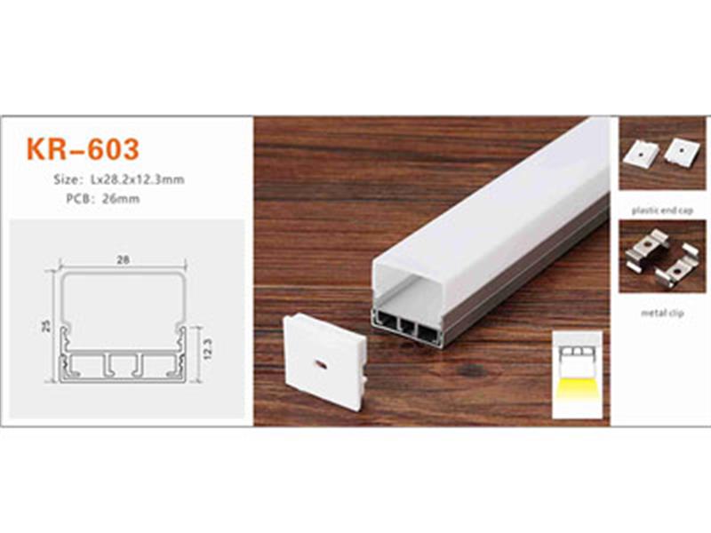 Nhôm profile lắp nổi KR-603