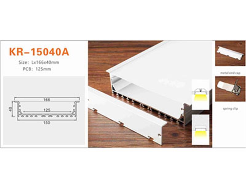 Nhôm profile lắp âm KR-15040A