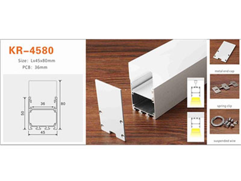 Nhôm profile lắp nổi KR-4580