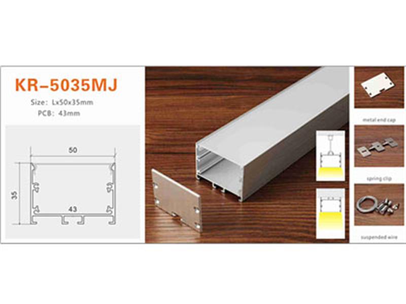 Nhôm profile lắp nổi KR-5035MJ