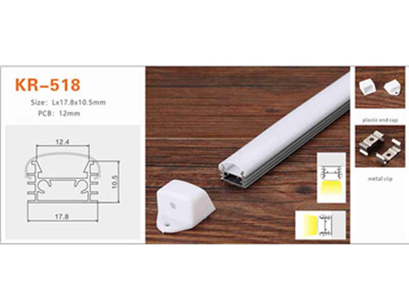 Nhôm profile lắp nổi KR-518