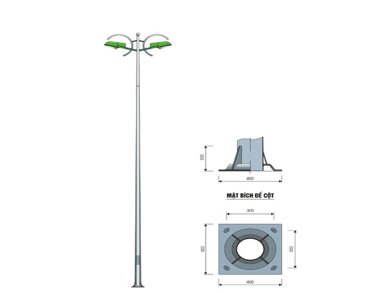 Cột đèn cao áp 26