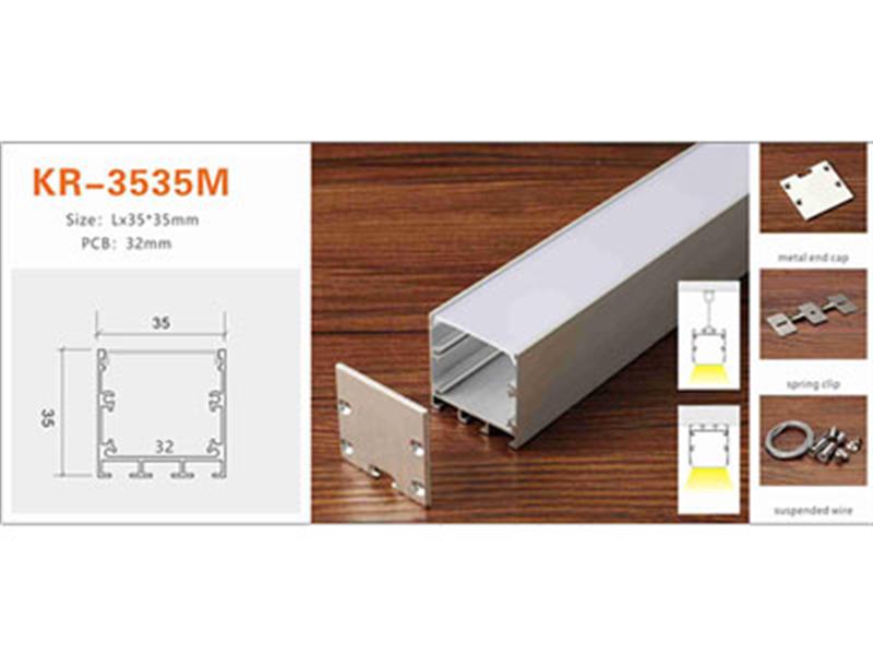 Nhôm profile lắp nổi KR-3535M