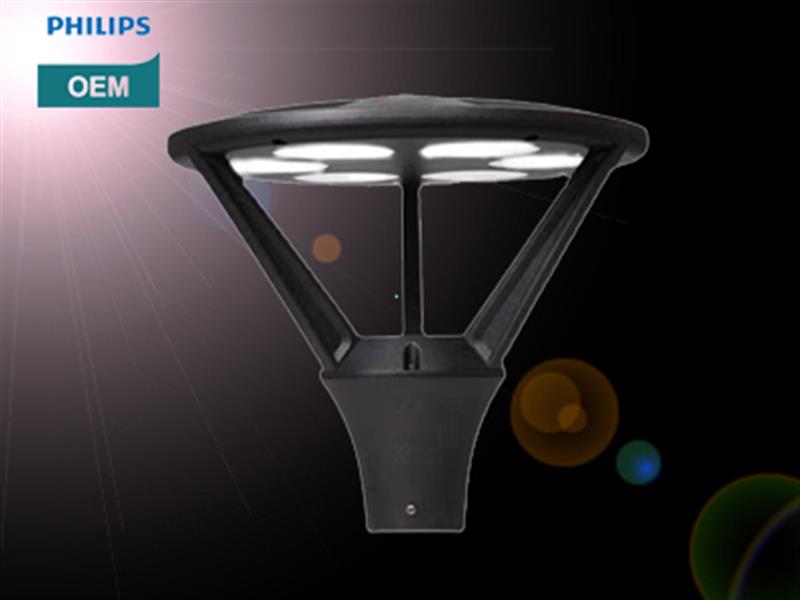 ĐÈN LED SÂN VƯỜN TAL/PHILIPS OEM 30W CAO H3000mm. MODEL: TAL GC04