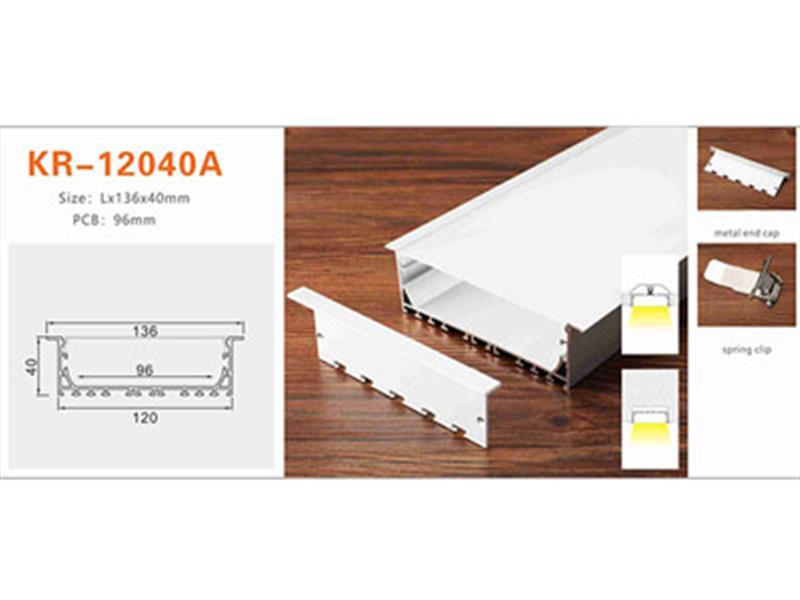 Nhôm profile lắp âm KR-12040A