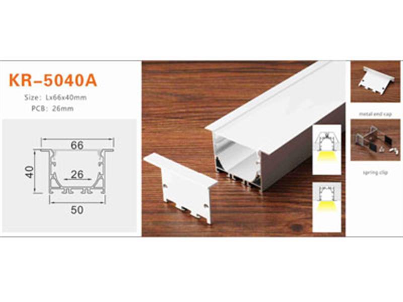 Nhôm profile lắp âm KR-5040A