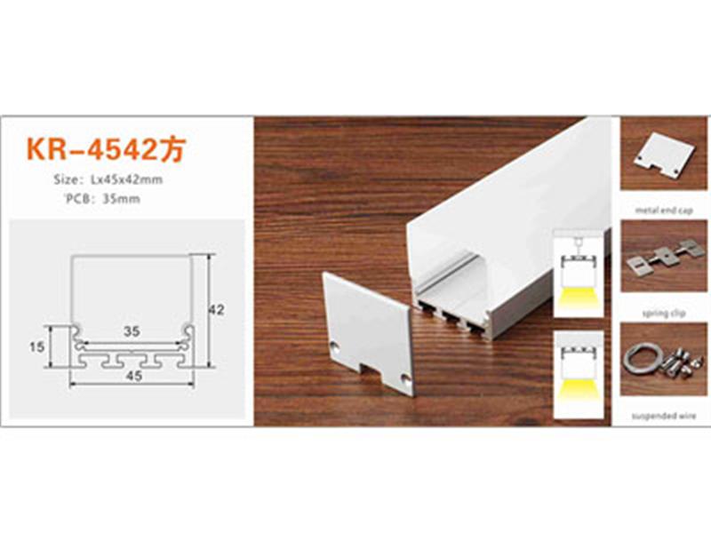 Nhôm profile lắp nổi KR-4542