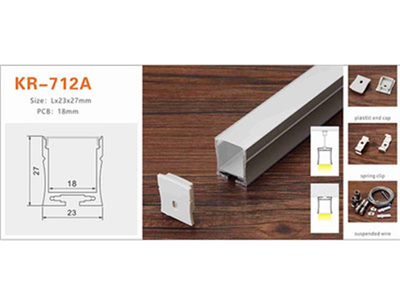 Nhôm profile lắp nổi KR-712A