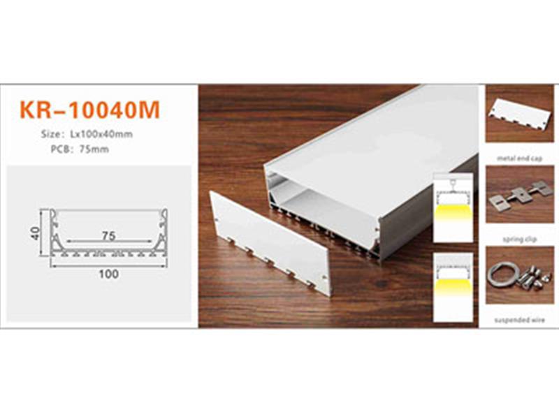 Nhôm profile lắp nổi KR-10040M