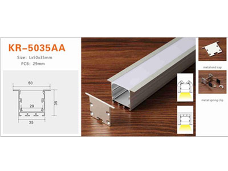 Nhôm profile lắp âm KR-5035AA