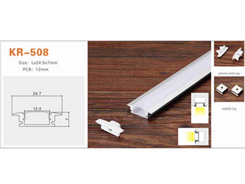 Nhôm profile lắp âm KR-508