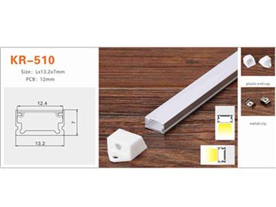 Nhôm profile lắp nổi KR-510