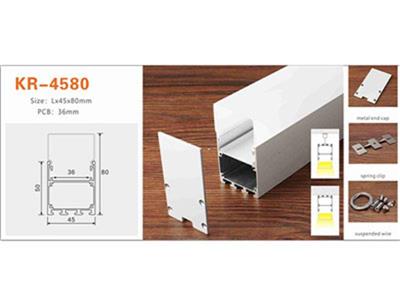 Nhôm profile lắp nổi KR-4580