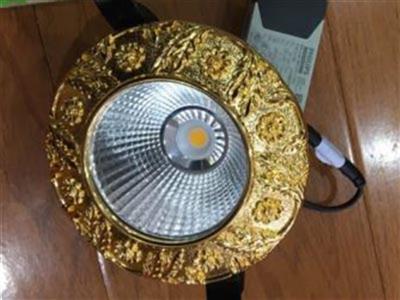 Đèn LED DOWNLIGHT PHILIP OEM TÂN CỔ ĐIỂN MẠ VÀNG 24K: CSV-DLMD2