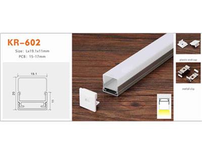 Nhôm profile lắp nổi KR-602