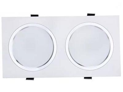 Đèn downlight LED đôi có mặt meca mờ 2*7W: TMLED001