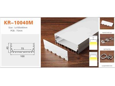 Nhôm profile lắp nổi KR-10040M