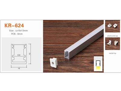 Nhôm profile lắp nổi KR-624