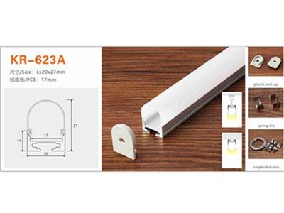 Nhôm profile lắp nổi KR-623A