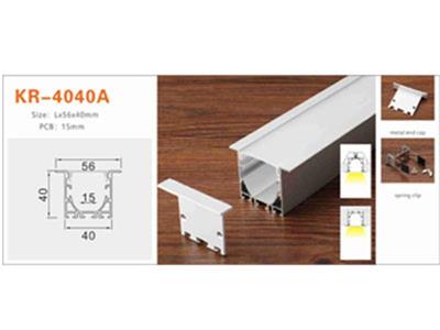 Nhôm profile lắp âm KR-4040A