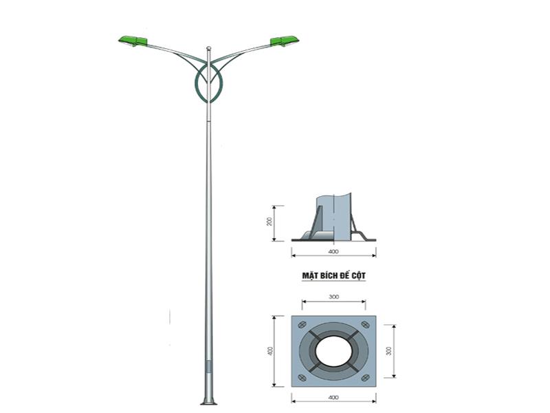 Cột đèn cao áp 27