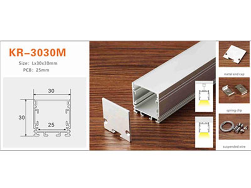 Nhôm profile lắp nổi KR-3030M