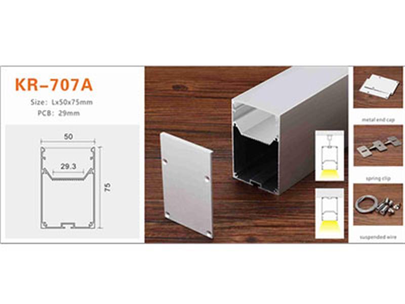 Nhôm profile lắp nổi KR-707A