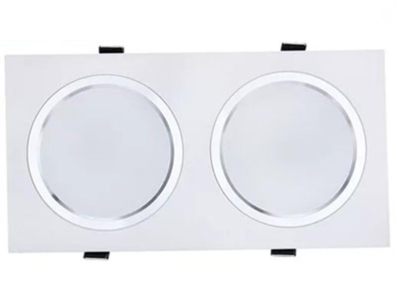 Đèn downlight LED đôi có mặt meca mờ 2*12W: TMLED001-212