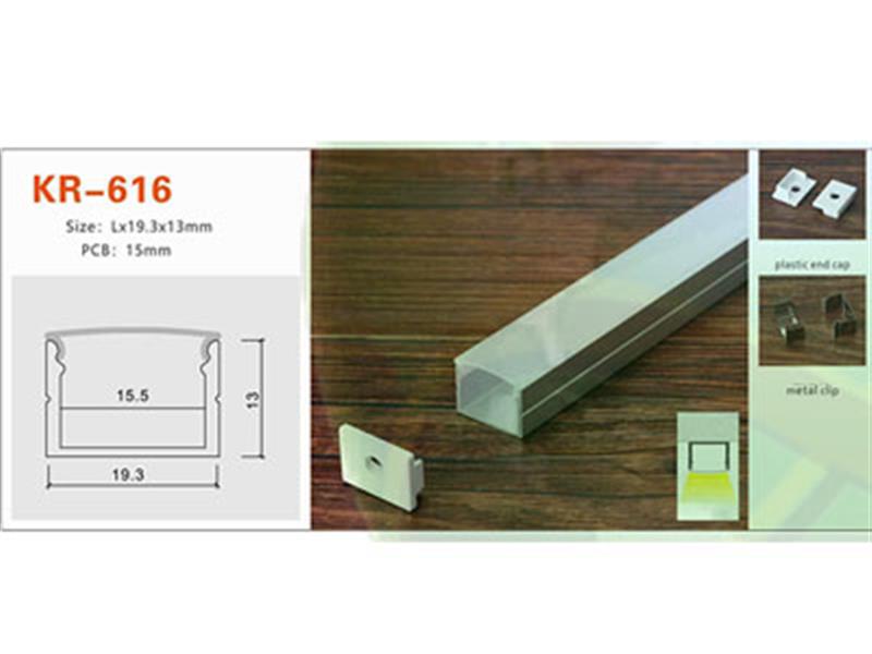 Nhôm profile lắp nổi KR-616