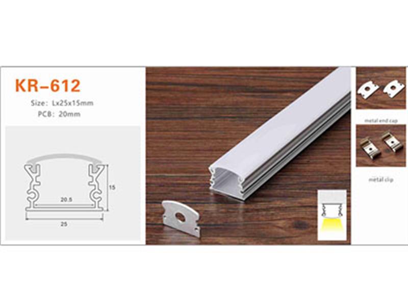 Nhôm profile lắp nổi KR-612