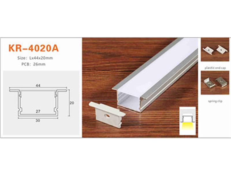 Nhôm profile lắp âm KR-4020A